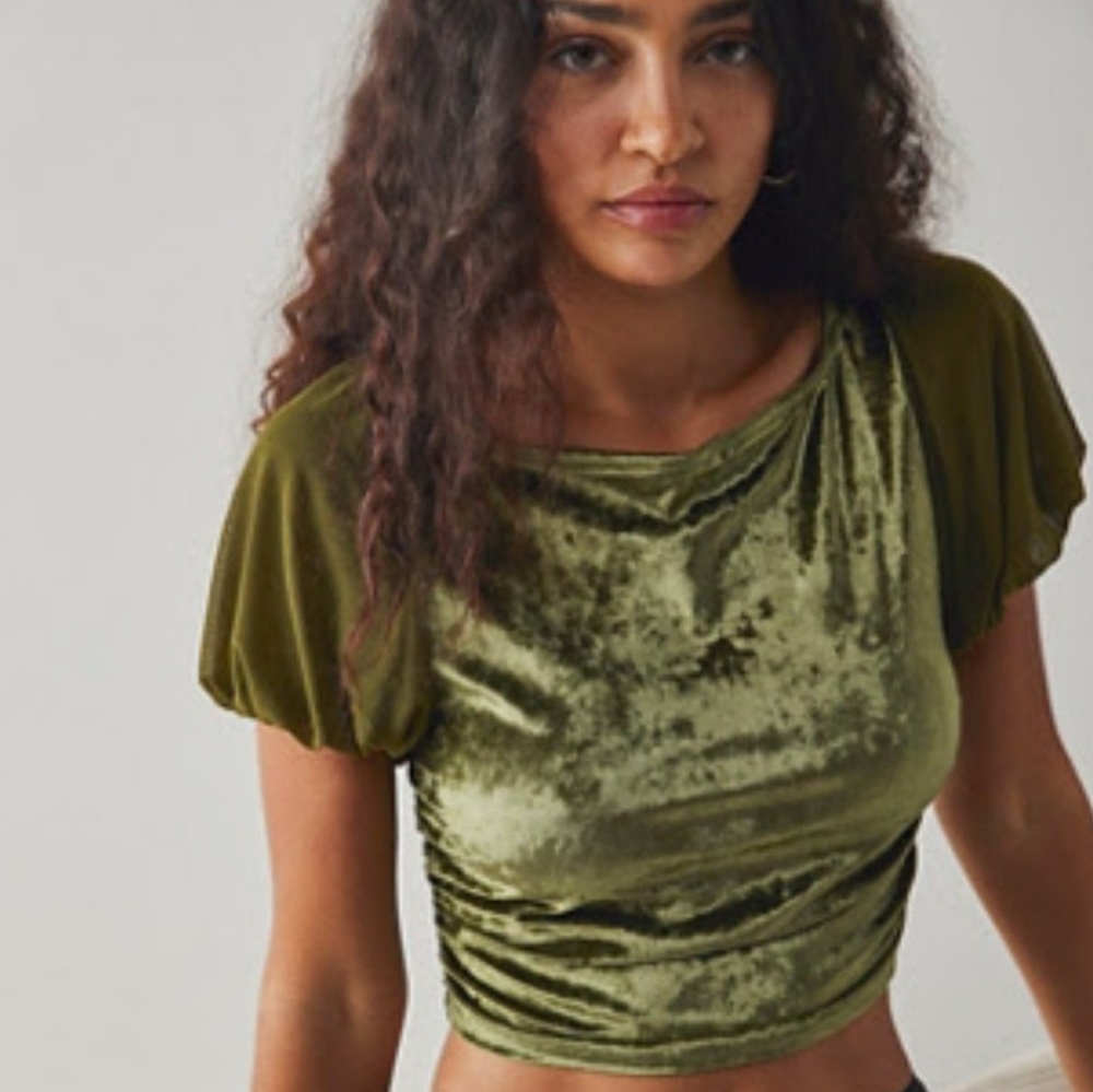 Free People Midnight Mood Top